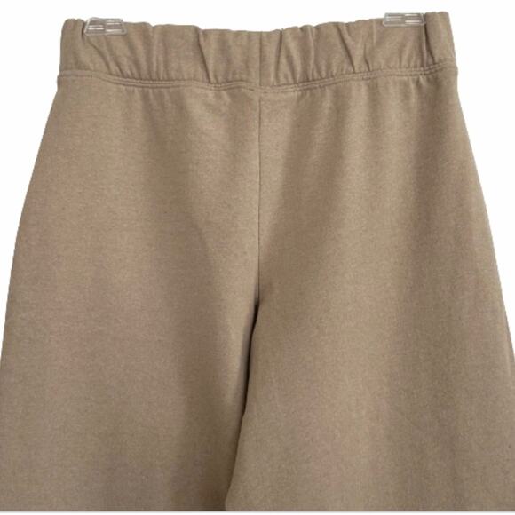 Adore Me Pants Beige Casual Wide Leg Hi Low Hem Lounge Cropped Pants Size XS - Picture 5 of 11